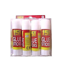 8 Pack Glue Sticks for Children, Art, Hobby and Office