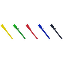 West - 11cm Bright Coloured Plastic PVA Glue Spreader Spatula Sticks - Multi Coloured - Pack of 5 - Perfect For Art And Craft For Kids - Glue