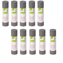 20x Q-Connect Glue Stick 40g KF10506Q CLASS PACK OF 20