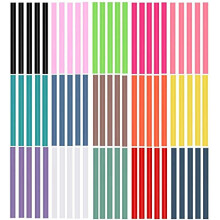 Coloured Hot Glue Sticks for Hot Glue Gun 75 Pack 15 Colorful Mini Hot Glue Sticks 7mm x 100mm Small Colour Hot Melt Glue Sticks for Mini Glue Gun for