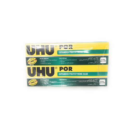 UHU POR Expanded Polystyrene Glue, 50ml, 10-pk 2