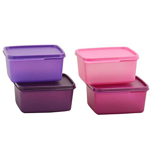 Tupperware Keep Tab Small Set, 500ML, 4 Pieces