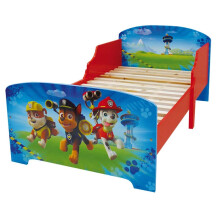 PAT PATROUILLE Bett mit Lattenrost für Kinder 70 x 140 cm