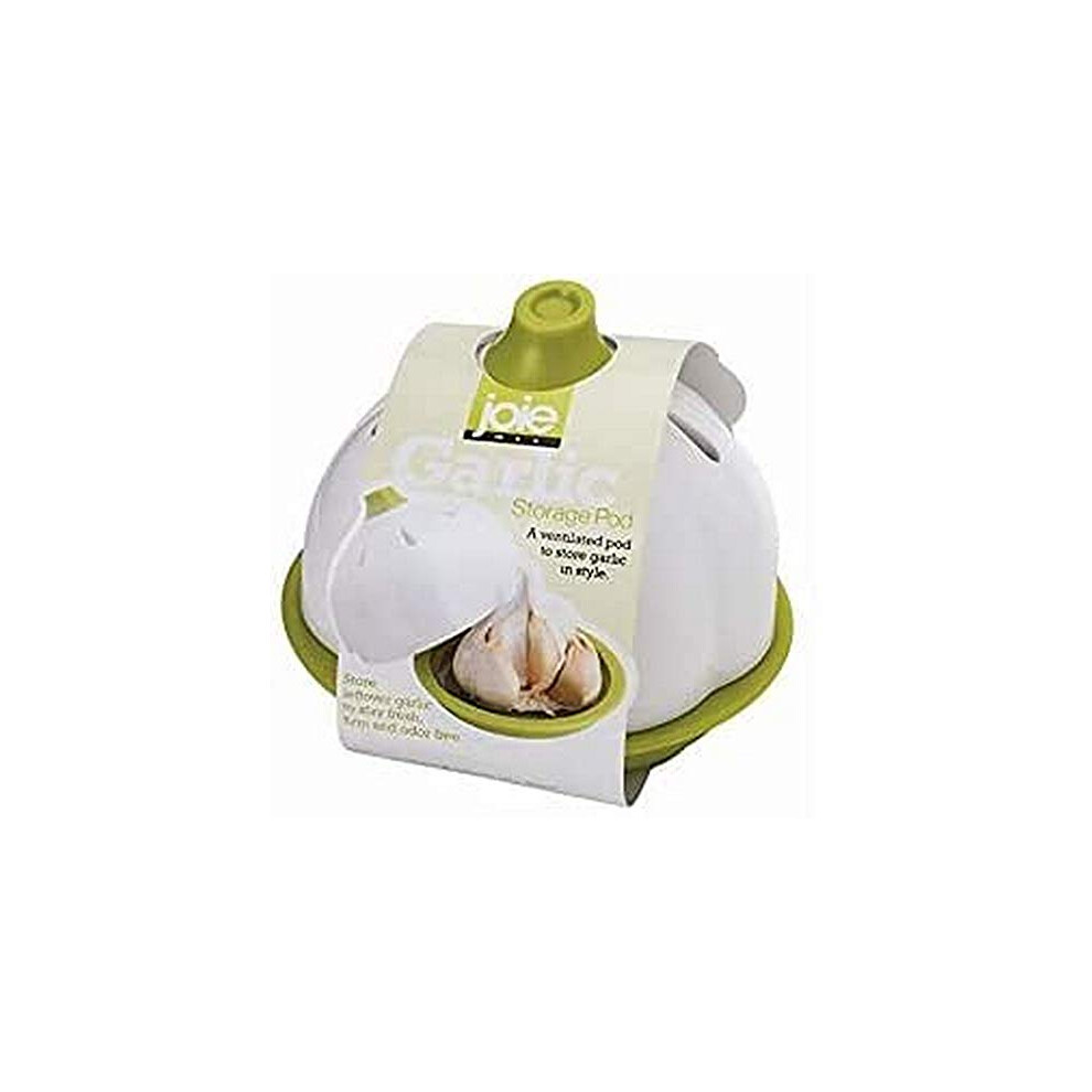 Joie Garlic Saver, White and Green, 9x9x7 cm