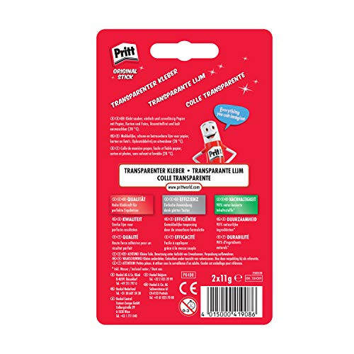 Pritt 1504209 11 g Glue Stick (Pack of 2) 1