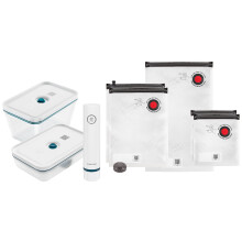 ZWILLING Fresh & Save Vacuum Starter Set, Glass, L, 8-pcs, La Mer