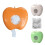Throushine Shinerme Plastic Wrap Storage Box (ORANGE) 1