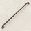 Rustic Antique Pewter Traditional Iron Cabinet D Handle 320mm 9