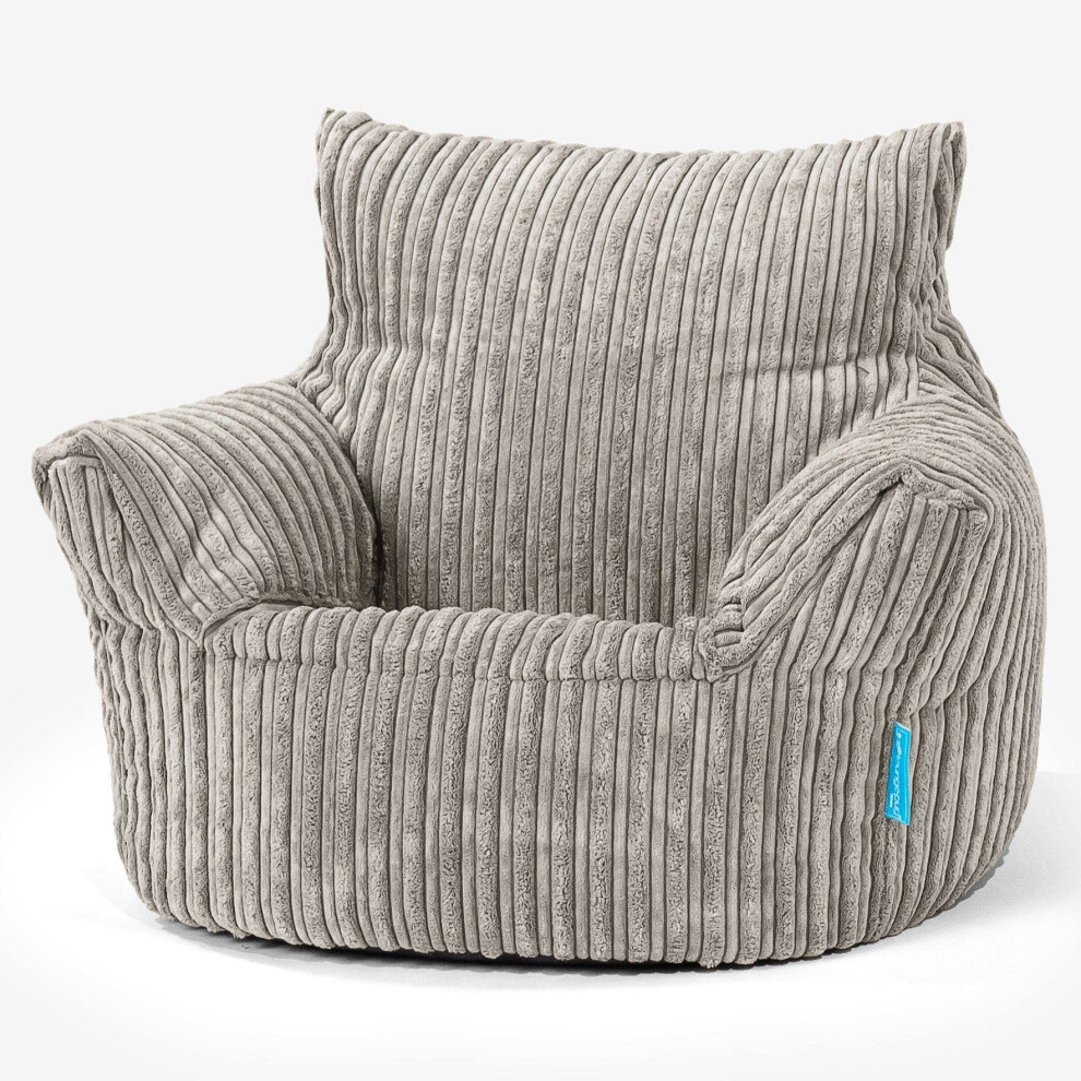 Lounge Pug - CORD - CHILDRENS Armchair - Kids Bean Bags UK - Mink
