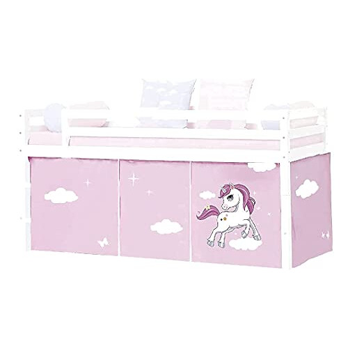 HLS Unicorn Tent For Mid Sleeper Bed 2