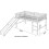 HLS Unicorn Tent For Mid Sleeper Bed 2