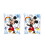 Bestway Brassards de nage - BESTWAY - Mickey Mouse - Multicolore - Vinyle résistant - 2 chambres à air 4