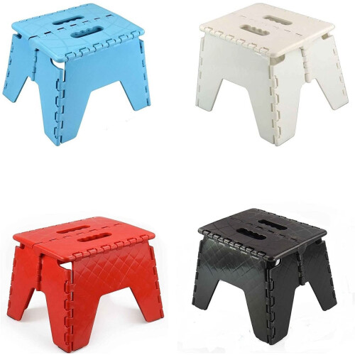 BARGAINSGALORE NEW FOLDING HANDY STEP STOOL STRONG 150KG HANDLE STORAGE COLLAPSIBLE MULTI USE 2