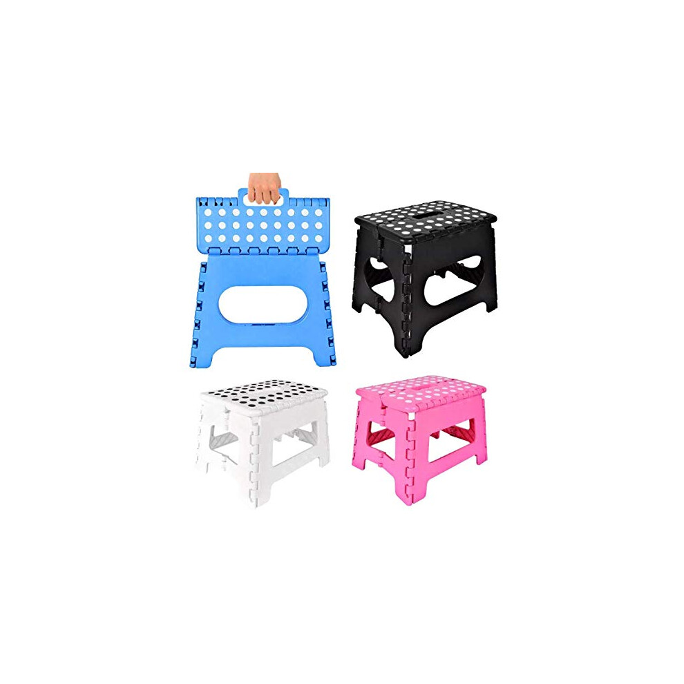 Marksman Quality Tools Folding Step Stool, Blue, 31.5 (Bottom) X 22 X 24 (W X H X D) Cm Top 5038673233499