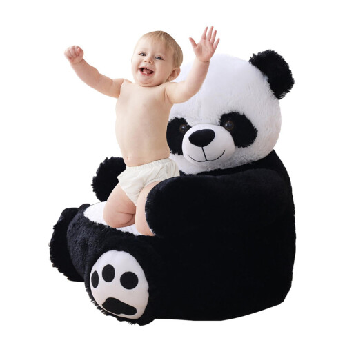 Shurzzesj Kids Sofa Toddler Chair Cute Cartoon Bear Toddler Armchair