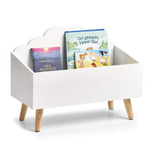 Zeller 13503 Children's Storage Chest Cloud MDF White Approx. 58 x 28 x 45 cm Children's Furniture
