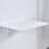 Urkitd Wall Mounted Folding Table, Drop Leaf Wall Shelf, Floating Foldable Table, Mounted Desk for Small Spaces, Wooden Space Saving Hanging Table for 3