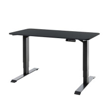 desko V3 Electric Height Adjustable Standing Desk - Ergonomic Height Adjustable Office Desk, 160x80cm Electric Sit Stand Desk (Black Frame + Black