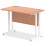 DYNAMIC Impulse 1000mm Slimline Desk Cantilever Leg Beech White 1
