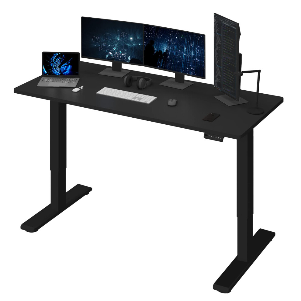 Flexispot 160X80cm Electric Standing Desk Height Adjustable Desk Desktop Fsc Certification Sit Stand Desk Stand Up Desk With Memory Smart Pannel