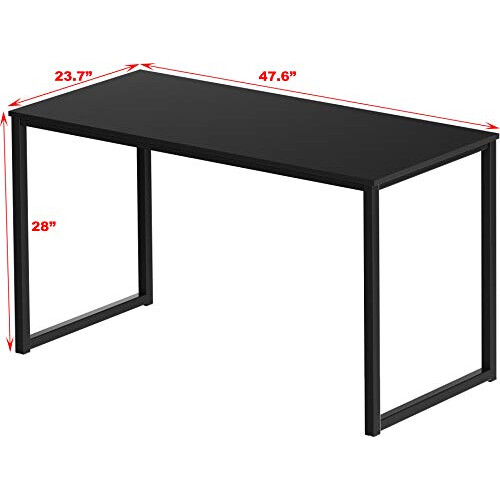 SHW Home Office 48-Inch Computer Desk, Black 2