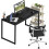SHW Home Office 48-Inch Computer Desk, Black 5