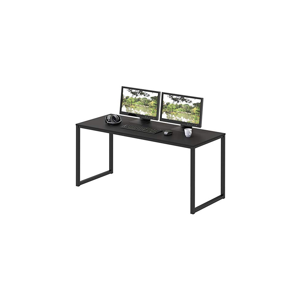 SHW Home Office 48-Inch Computer Desk, Black