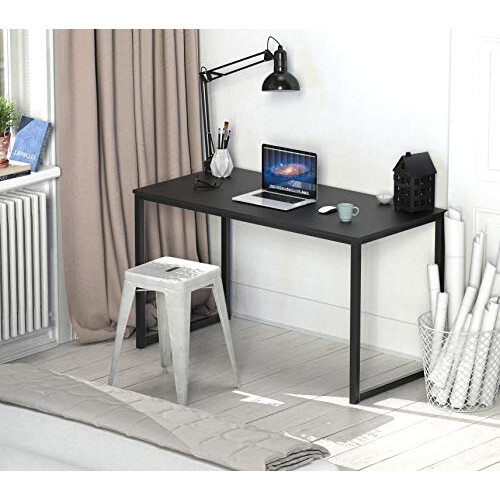 SHW Home Office 48-Inch Computer Desk, Black 1