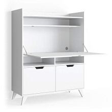 Vicco Secretary desk "Berdi", White, 110 x 45 cm