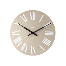 Alessi 12 G wall clock - wall clocks (Grey, ABS synthetics)