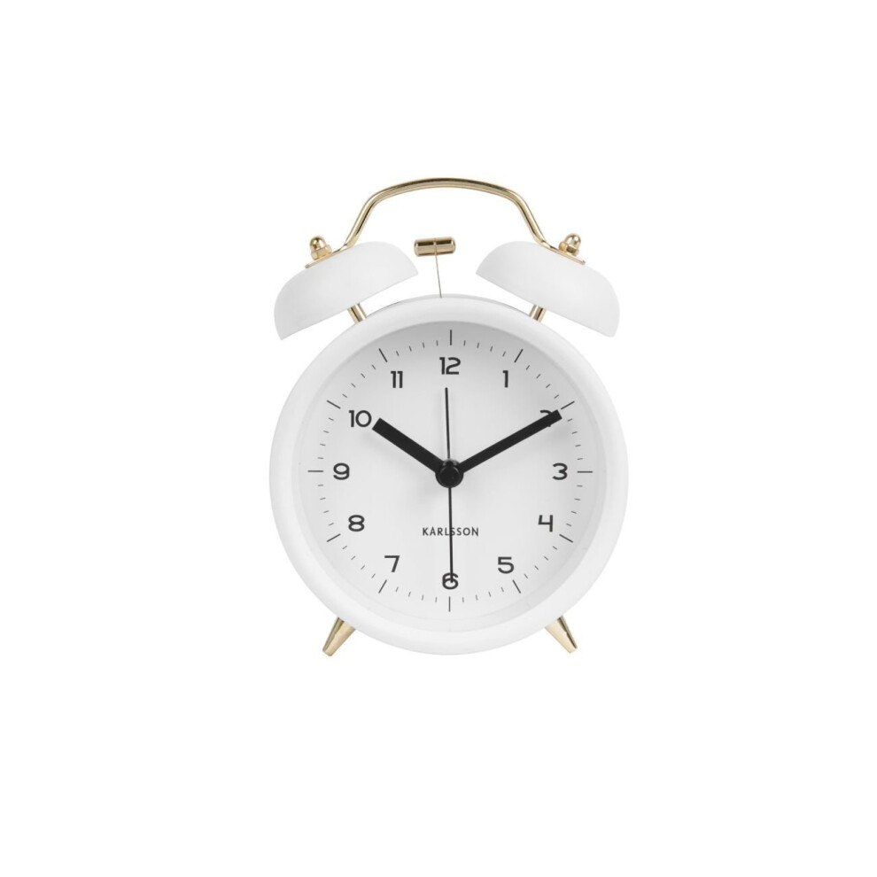 Karlsson Alarm Clocks Silent Alarm Clocks Ka5659wh
