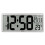 Acctim Acctim Date Keeper Jumbo LCD Wall/Desk Silver Clock with Autoset Technology 1
