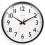Acctim Acctim Commander Wall Clock Quartz Shatterproof Lens Easy Read Numbers Black 35cm 1