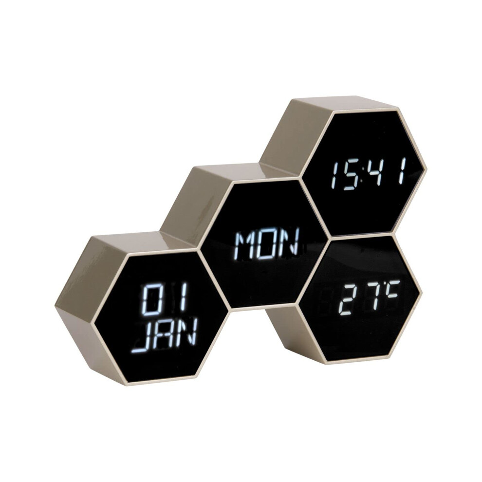 Karlsson Alarm Clocks Ka5805gd, 17,5 X 4,5 X 12 Gold