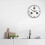 Bresser Wall Clock, White, 30 cm 3