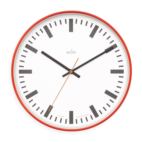 Acctim Acctim Victor 30cm Bright Station Wall Clock (Jam)