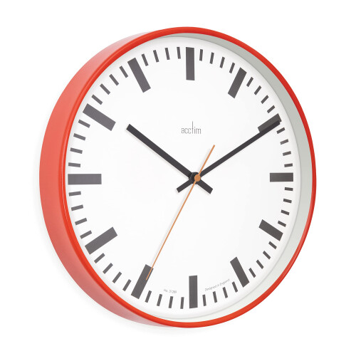 Acctim Acctim Victor 30cm Bright Station Wall Clock (Jam) 1