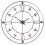 Antique Grey & Gold Large Round Wall Clock 2