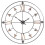 Antique Grey & Gold Large Round Wall Clock 3