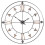 Antique Grey & Gold Large Round Wall Clock 1