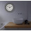 Bulova Bulova C4865 Night Vision Lighted Dial Wall Clock, 10", White 5