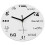 Timelike Math Clock, Unique Wall Clock Modern Design Novelty Maths Equation Clock - Each Hour Marked By a Simple Math Equation (8"(20CM)) 3