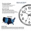 Sharp SHARP Atomic Analog Wall Clock - 12" Silver Brushed Finish Sets Automatically- Battery Operated Easy to Read Use: Simple, Style fits Any Decor 4