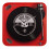 WIDDOP and Co. Widdop Musicology Red Record Player Wall Clock - 30cm 1