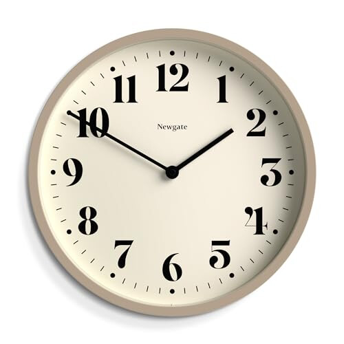 NEWGATE? Number Four Modern Wall Clock - Small Wall Clocks - Round ...