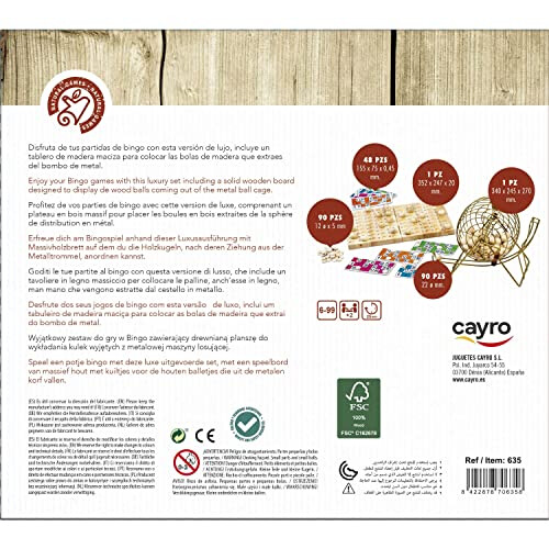 Cayro Deluxe Bingo Game 1