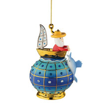 Alessi MJ16 12 Home Ornament, porcelain, Multicolor, One size