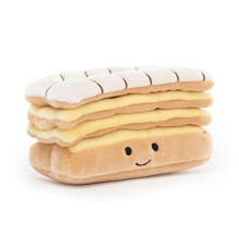 Jellycat Pretty Patisserie Mille Feuille Collectable Plush Decoration