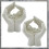 Nemesis Now Shelter Set of 2 7cm,White 4