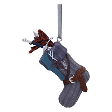 Nemesis Now Lord of the Rings Gandalf Stocking Hanging Ornament 7.8cm, Resin, Officially Licensed Lord of the Rings Hanging Ornament, Cast in the
